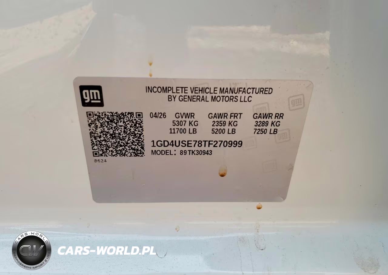 2026 GMC Sierra K3500 VIN:1GD4USE78TF270999 - 12