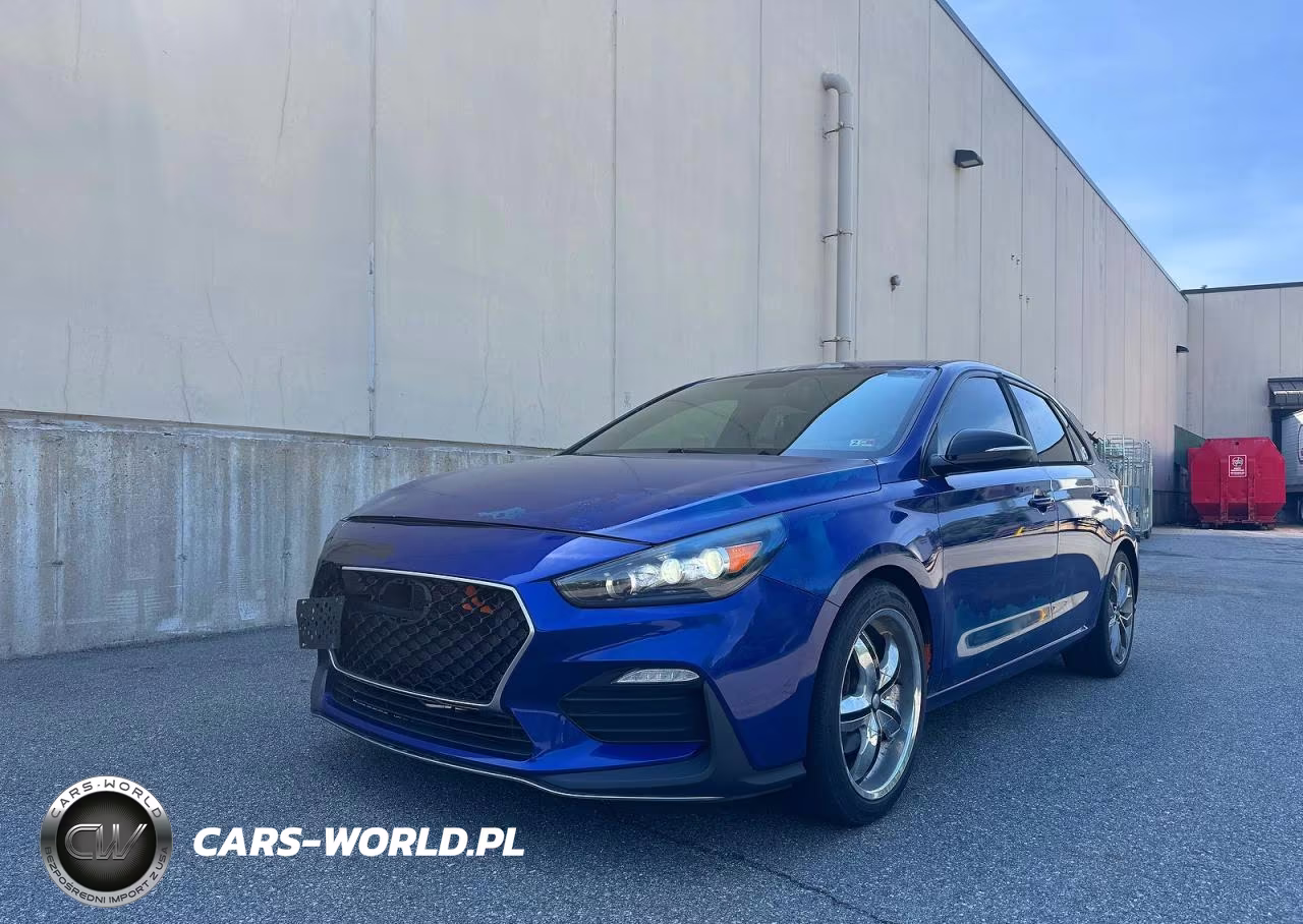 2019 Hyundai Elantra Gt N Line VIN:KMHH55LC8KU106159 - 2