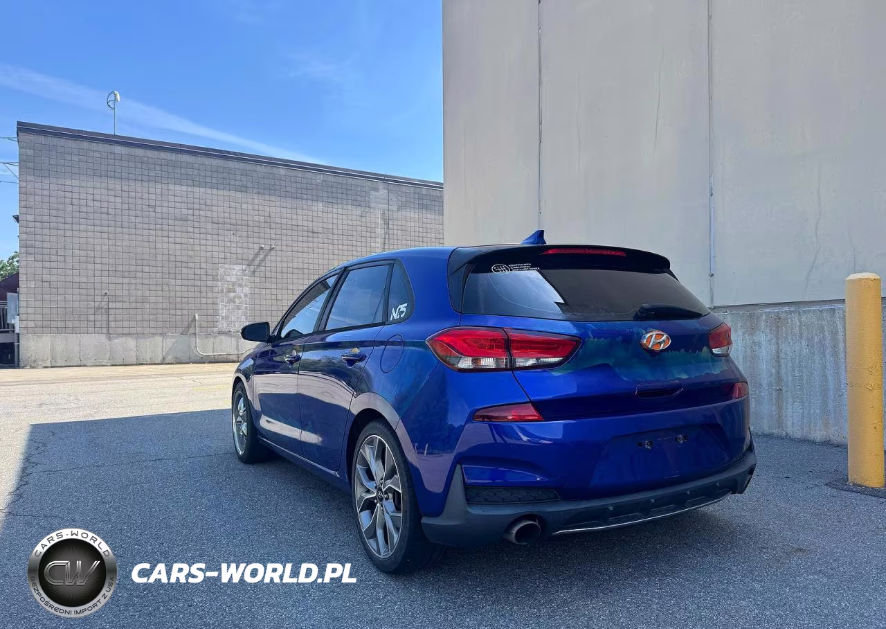 2019 Hyundai Elantra Gt N Line VIN:KMHH55LC8KU106159 - 3