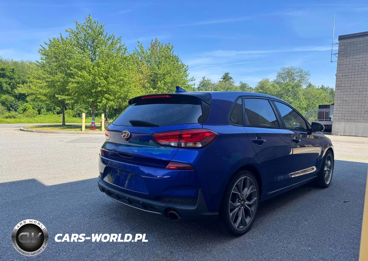 2019 Hyundai Elantra Gt N Line VIN:KMHH55LC8KU106159 - 4