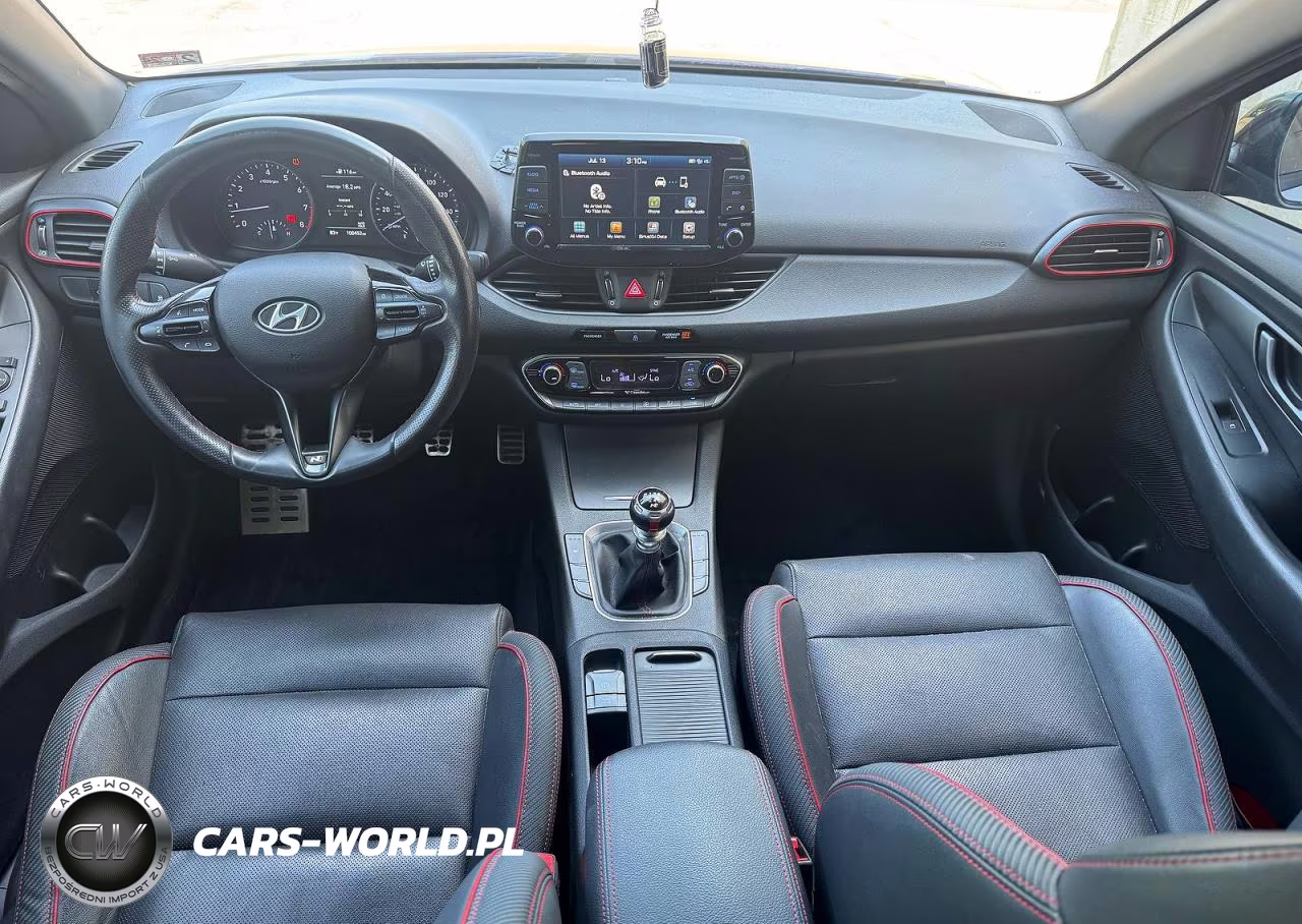 2019 Hyundai Elantra Gt N Line VIN:KMHH55LC8KU106159 - 9
