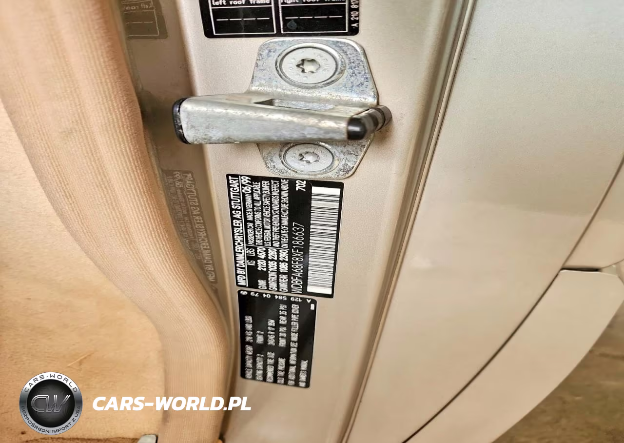 1999 Mercedes-Benz Sl 500 VIN:WDBFA68F8XF186637 - 12