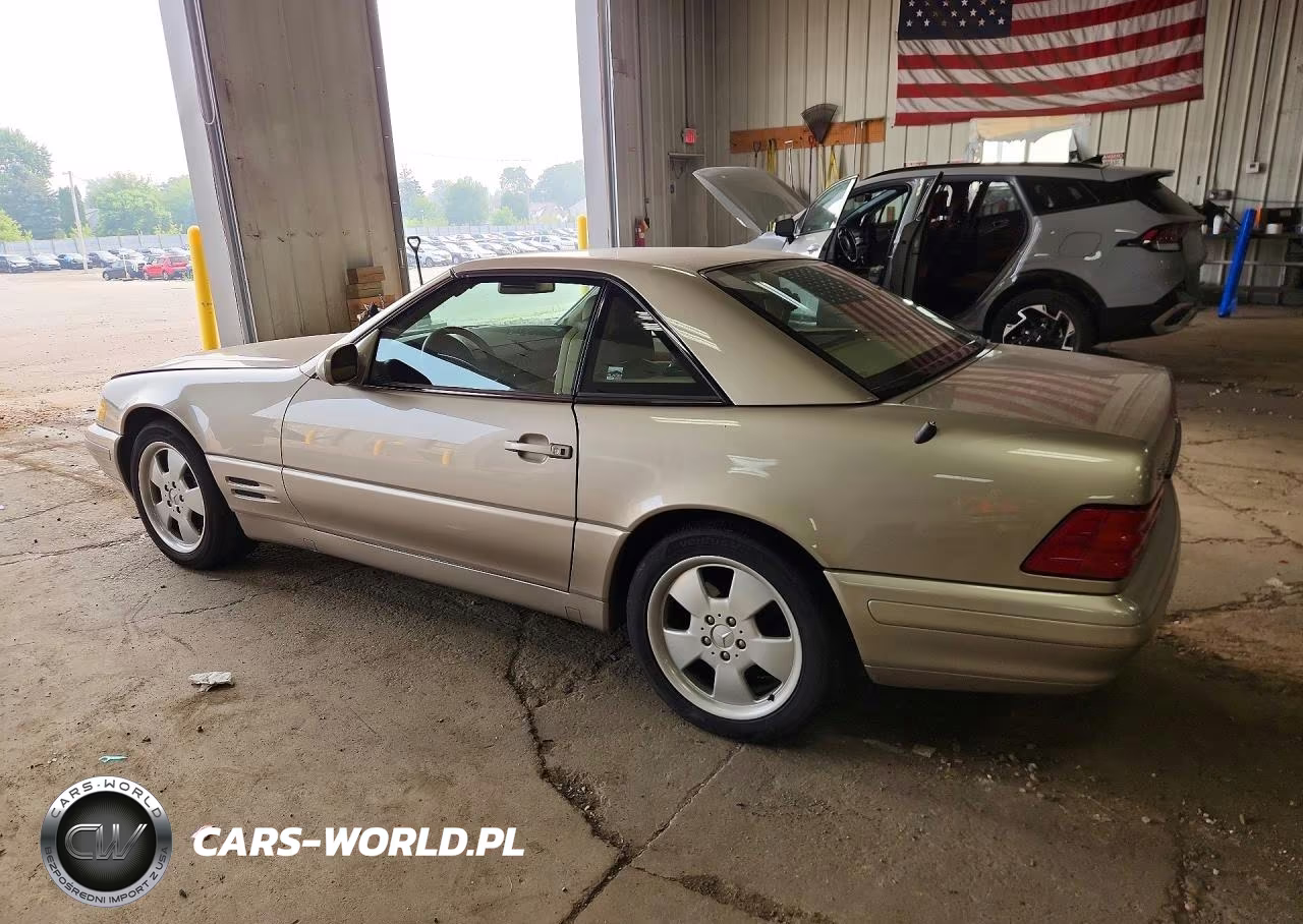 1999 Mercedes-Benz Sl 500 VIN:WDBFA68F8XF186637 - 2