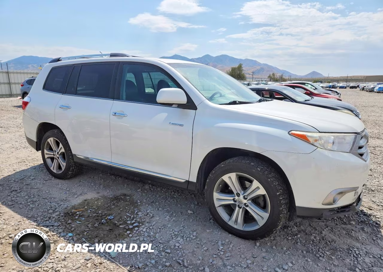 2013 Toyota Highlander Limited VIN:5TDDK3EH7DS253332 - 4