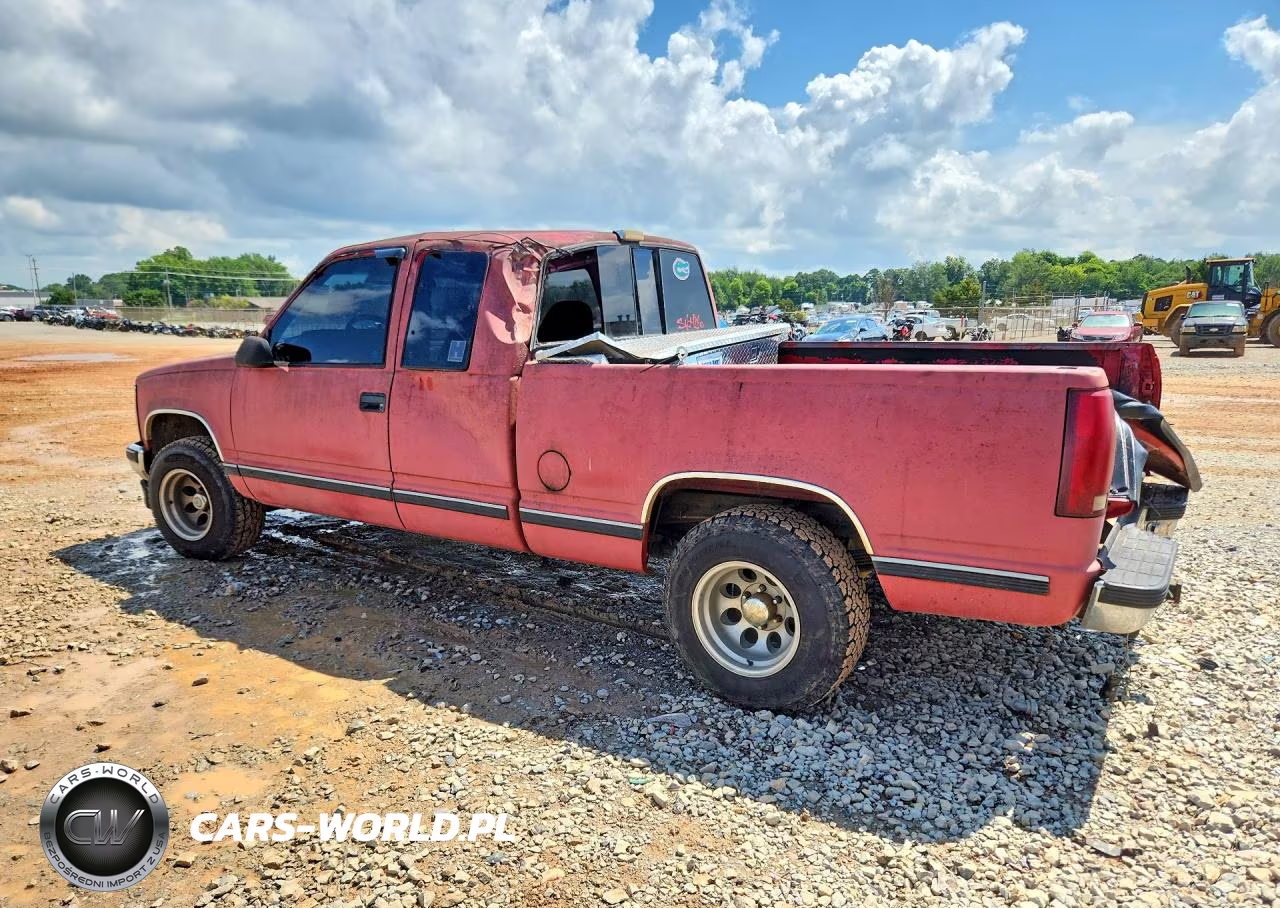 1993 GMC Sierra C2500 VIN:2GTFC29KXP1515166 - 2