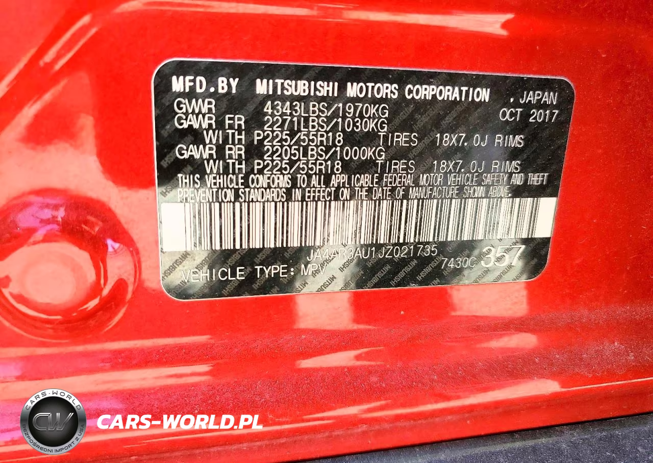 2018 Mitsubishi Outlander Sport Es VIN:JA4AR3AU1JZ021735 - 13