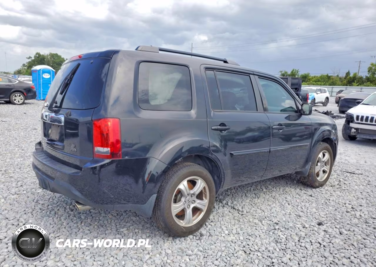 2014 Honda Pilot Exl VIN:5FNYF3H5XEB028173 - 3
