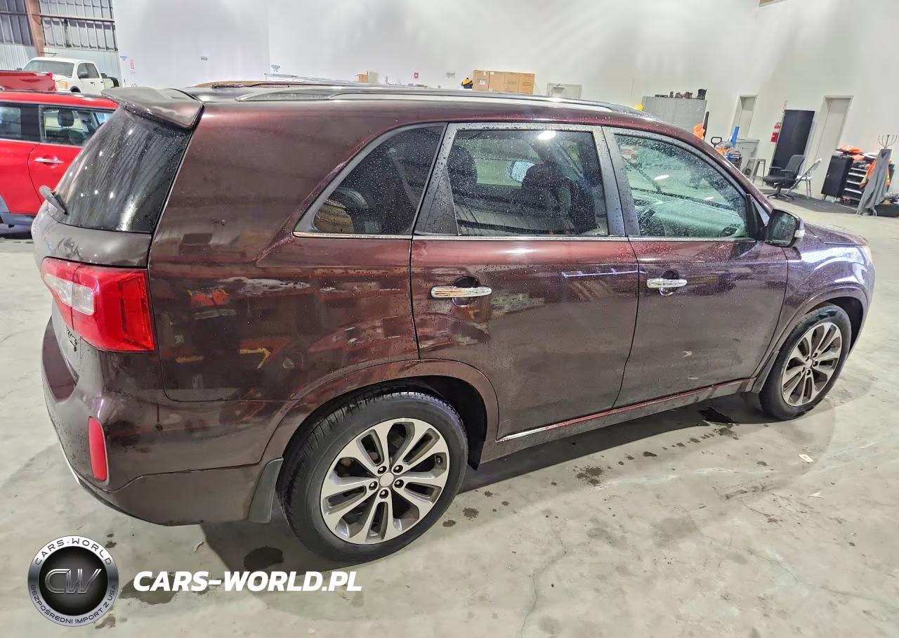 2014 Kia Sorento Sx VIN:5XYKW4A77EG480212 - 3