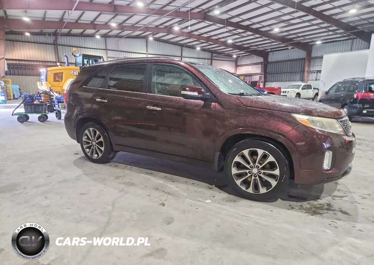 2014 Kia Sorento Sx VIN:5XYKW4A77EG480212 - 4