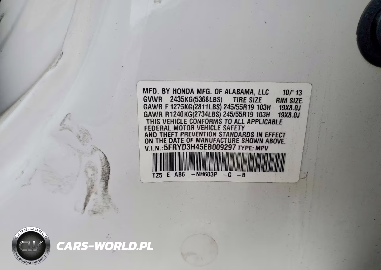 2014 Acura Mdx Technology VIN:5FRYD3H45EB009297 - 13