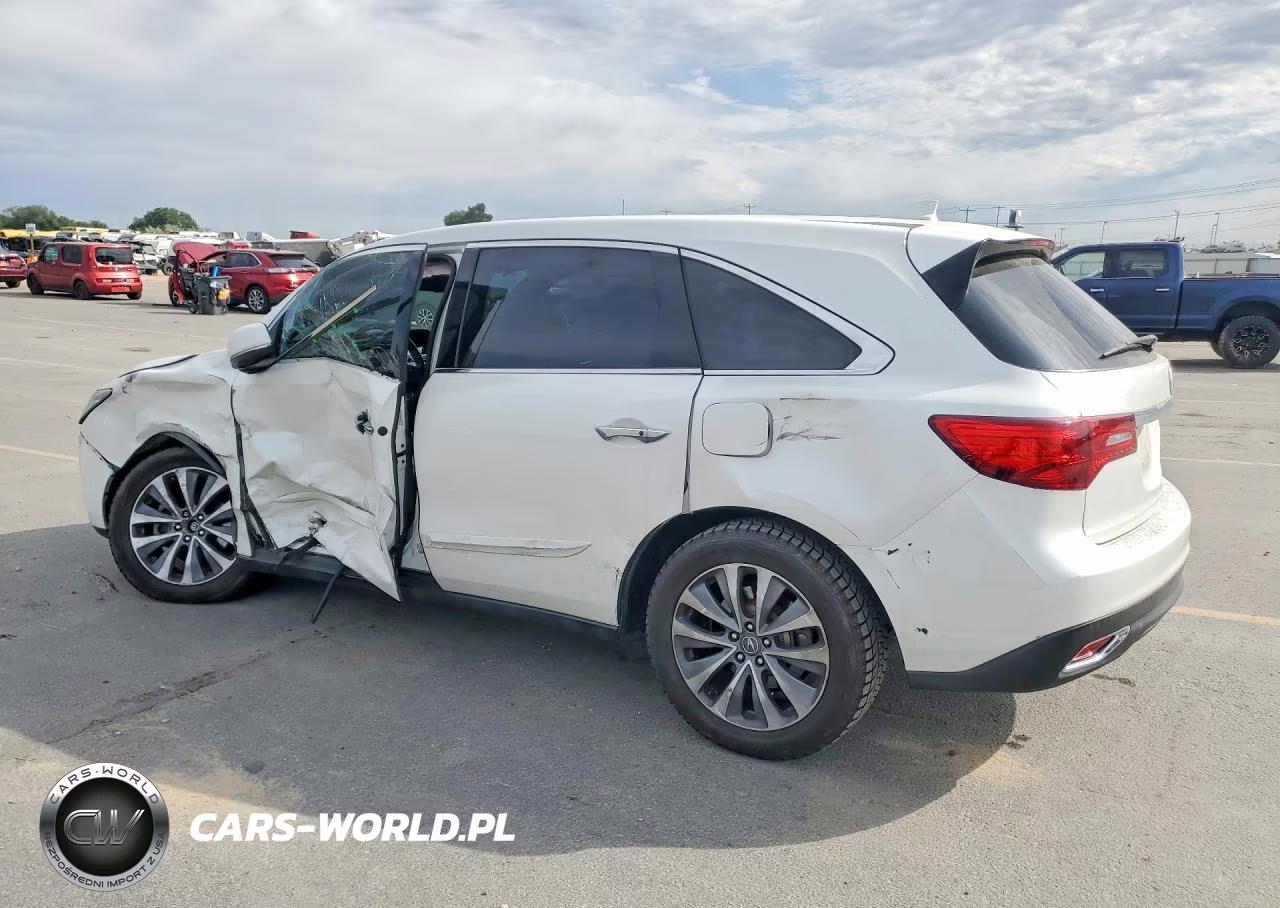 2014 Acura Mdx Technology VIN:5FRYD3H45EB009297 - 2