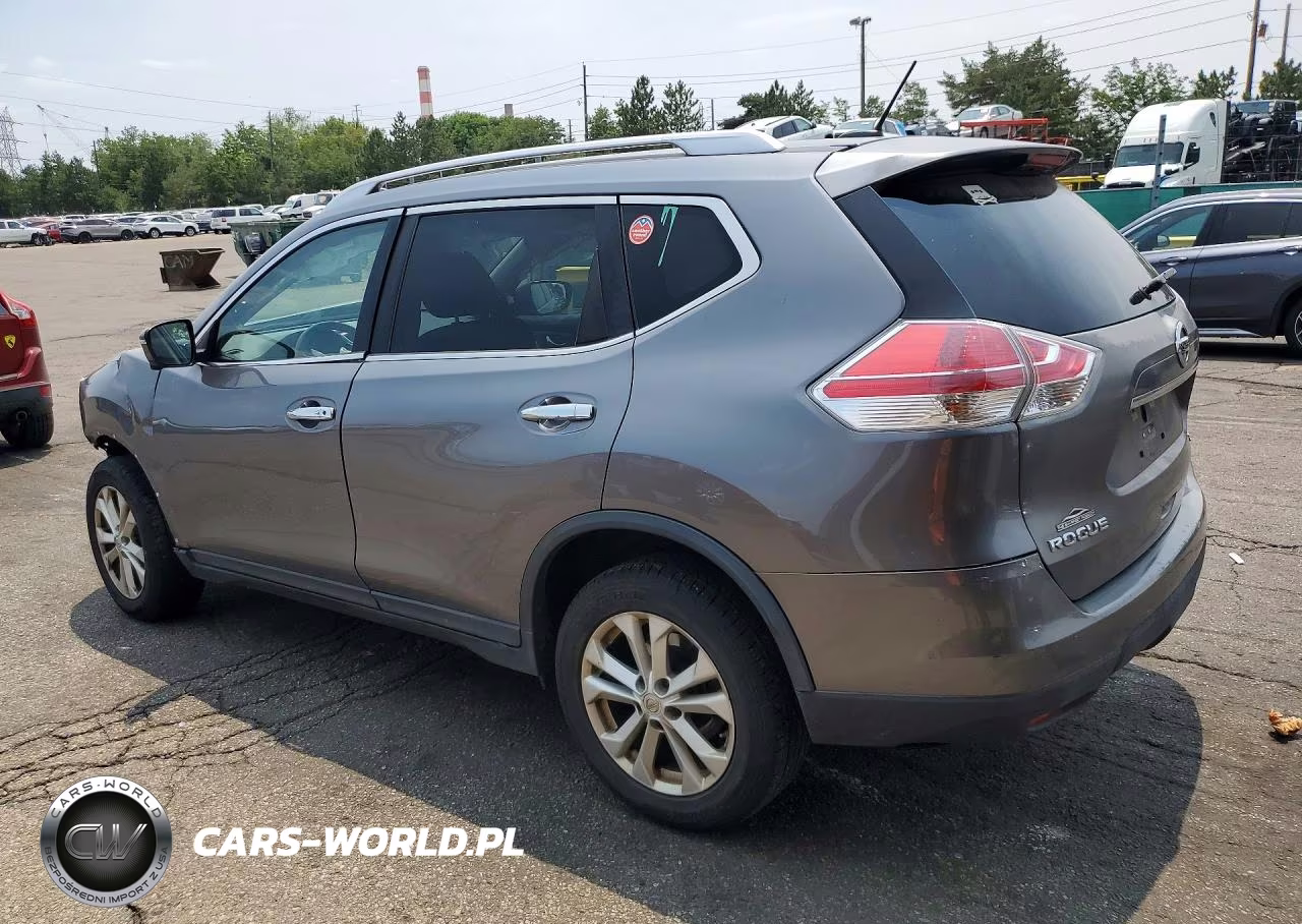 2015 Nissan Rogue Sv VIN:KNMAT2MV2FP510685 - 2