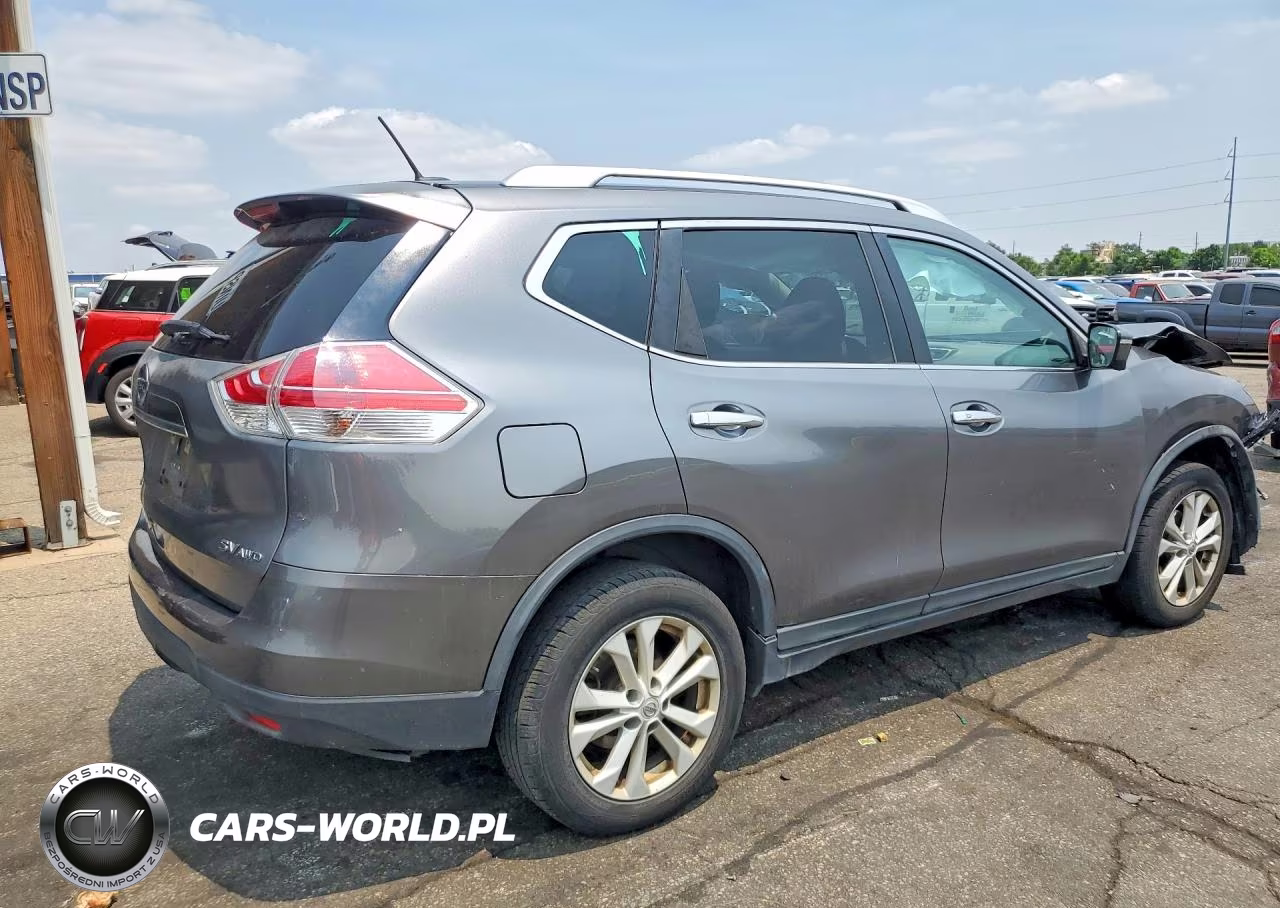 2015 Nissan Rogue Sv VIN:KNMAT2MV2FP510685 - 3