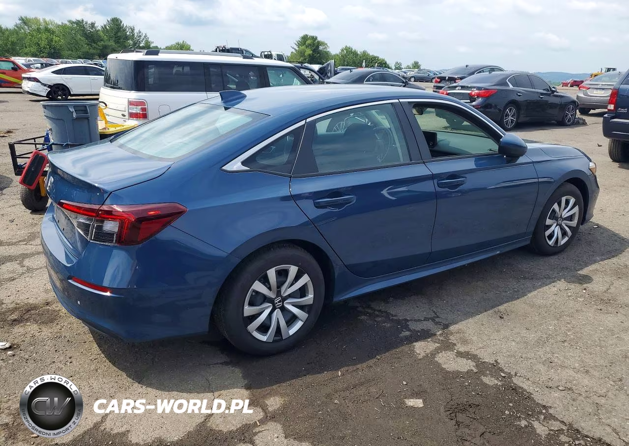 2026 Honda Civic Lx VIN:2HGFE2F20TH546444 - 3