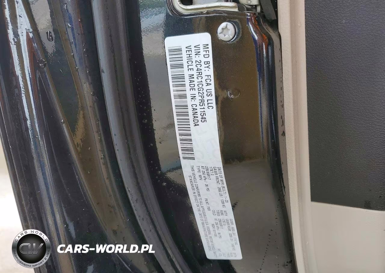2023 Chrysler Voyager Lx VIN:2C4RC1CG2PR511545 - 13