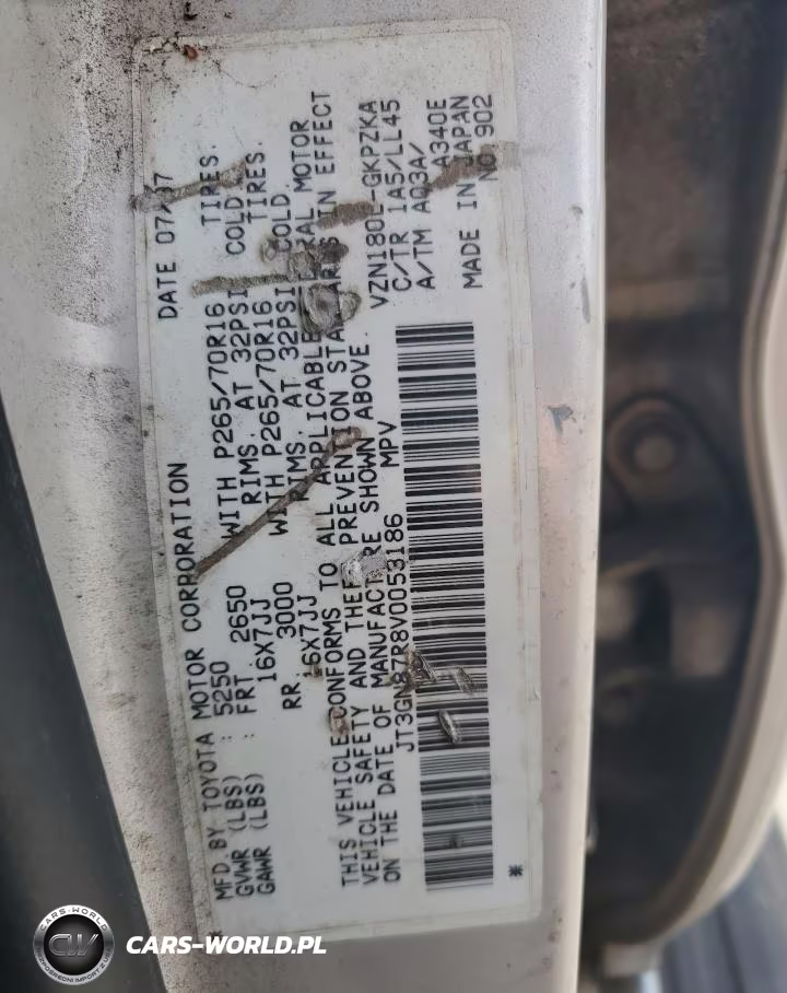 1997 Toyota 4Runner Limited VIN:JT3GN87R8V0053186 - 14