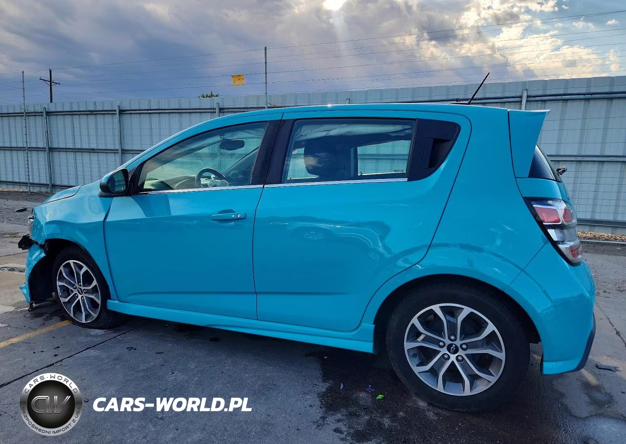 2020 Chevrolet Sonic Lt VIN:1G1JD6SB0L4117691 - 2