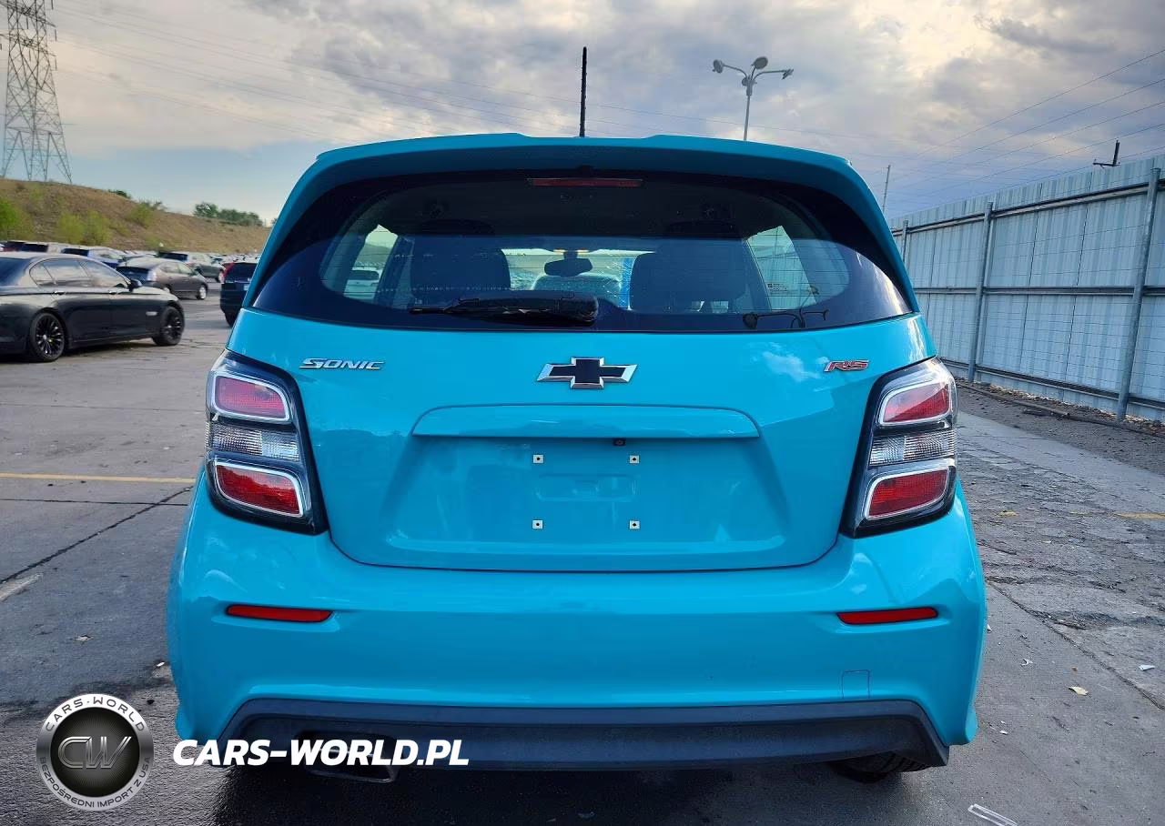 2020 Chevrolet Sonic Lt VIN:1G1JD6SB0L4117691 - 6