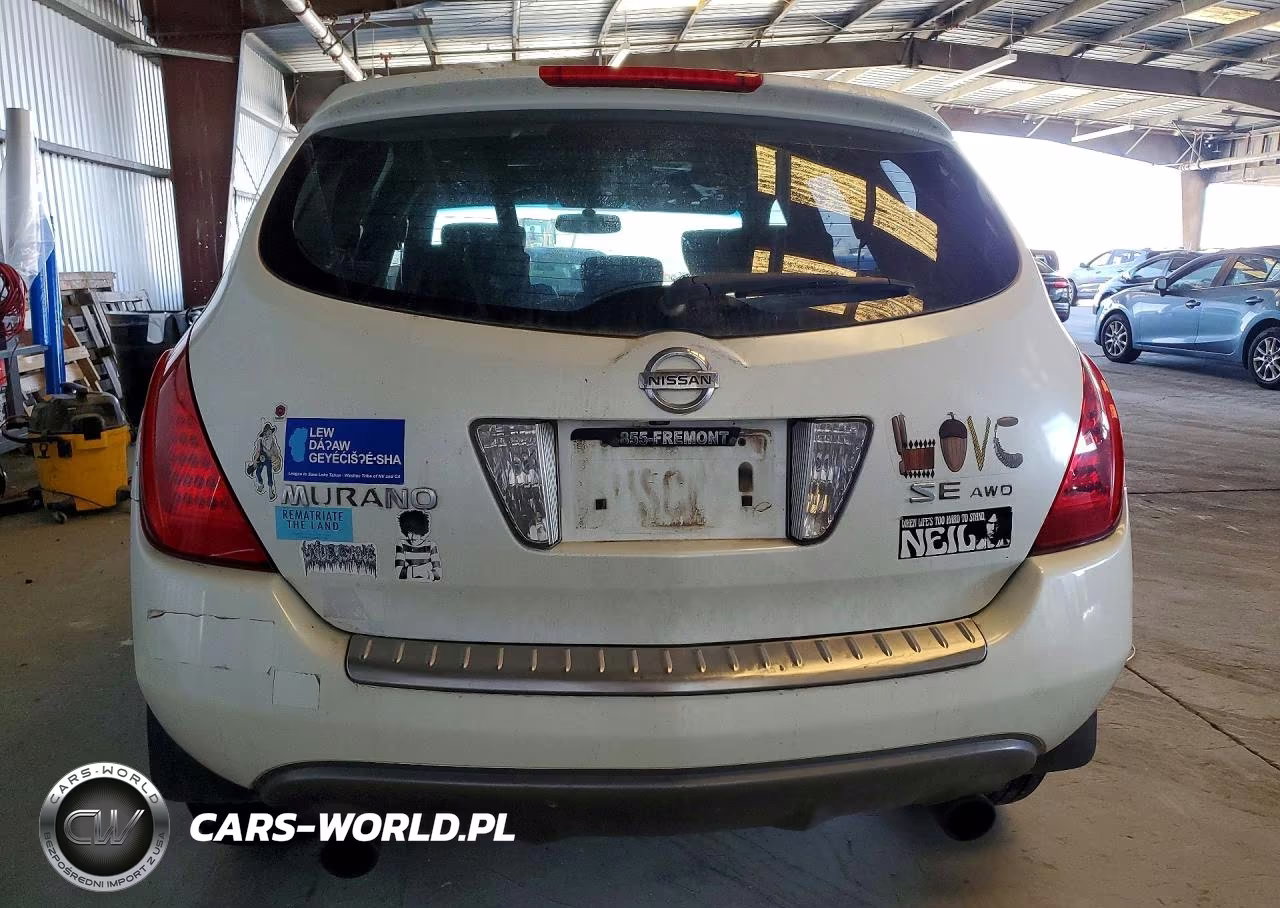 2006 Nissan Murano S VIN:JN8AZ08W76W548252 - 6