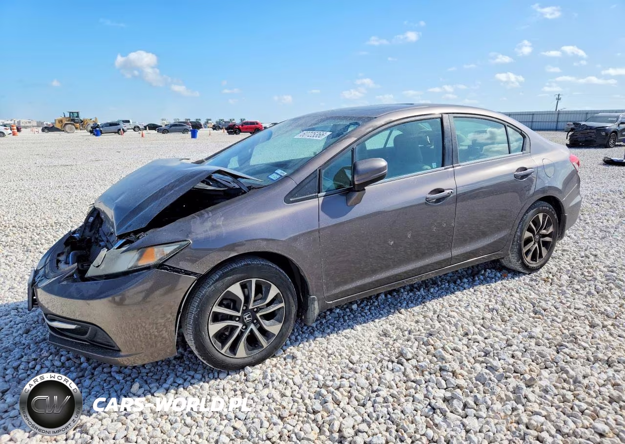 2015 Honda Civic Ex VIN:19XFB2F80FE032301 - 1