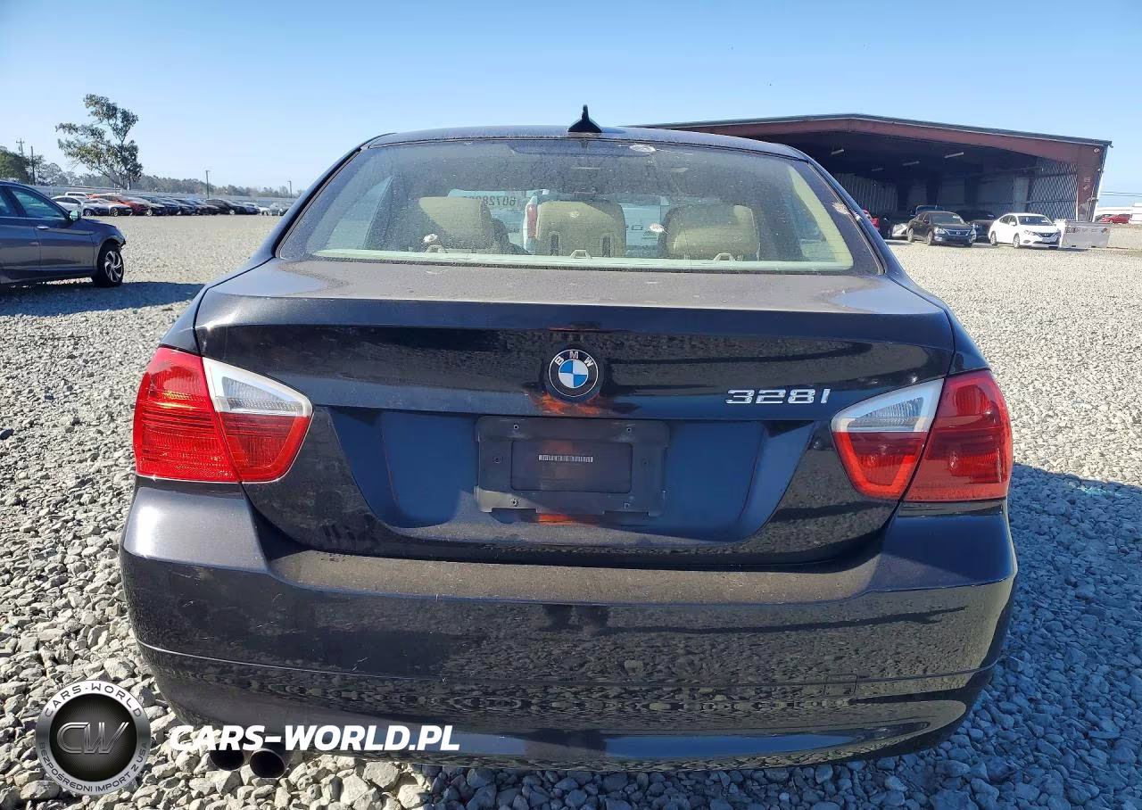 2007 BMW 328 I Sulev VIN:WBAVC53537FZ81415 - 6