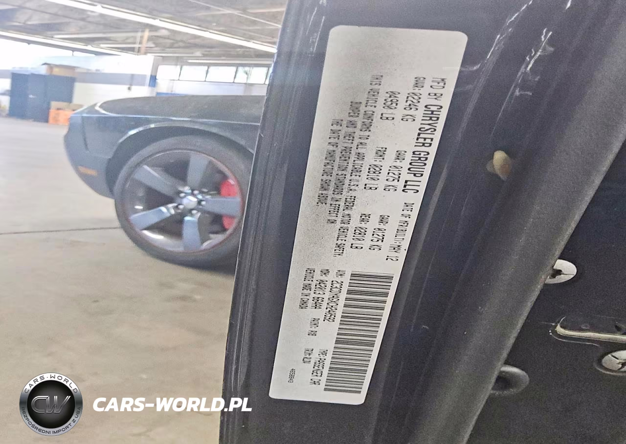 2012 Dodge Challenger Sxt VIN:2C3CDYAGXCH240592 - 12