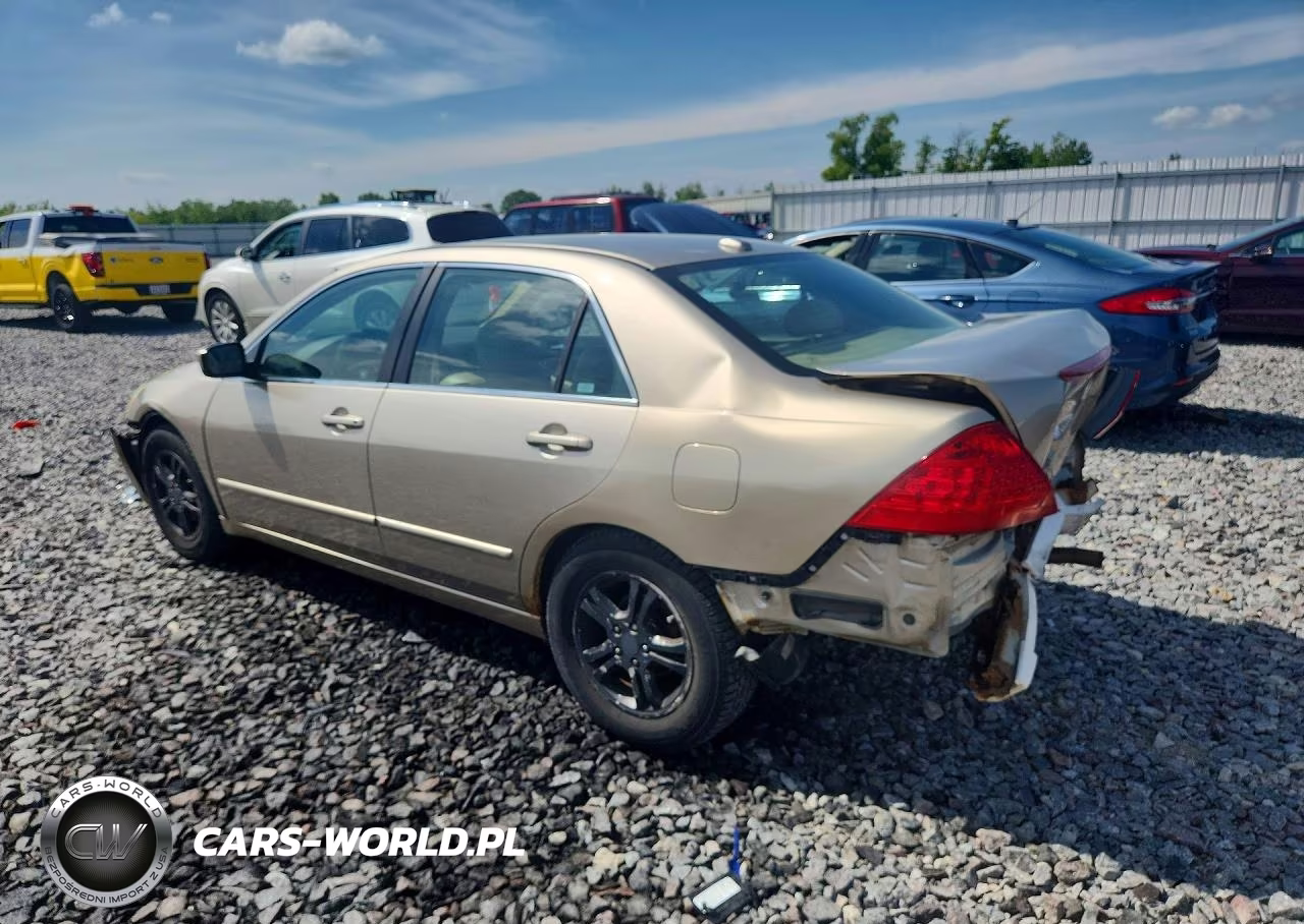 2007 Honda Accord Ex VIN:1HGCM55867A046371 - 2