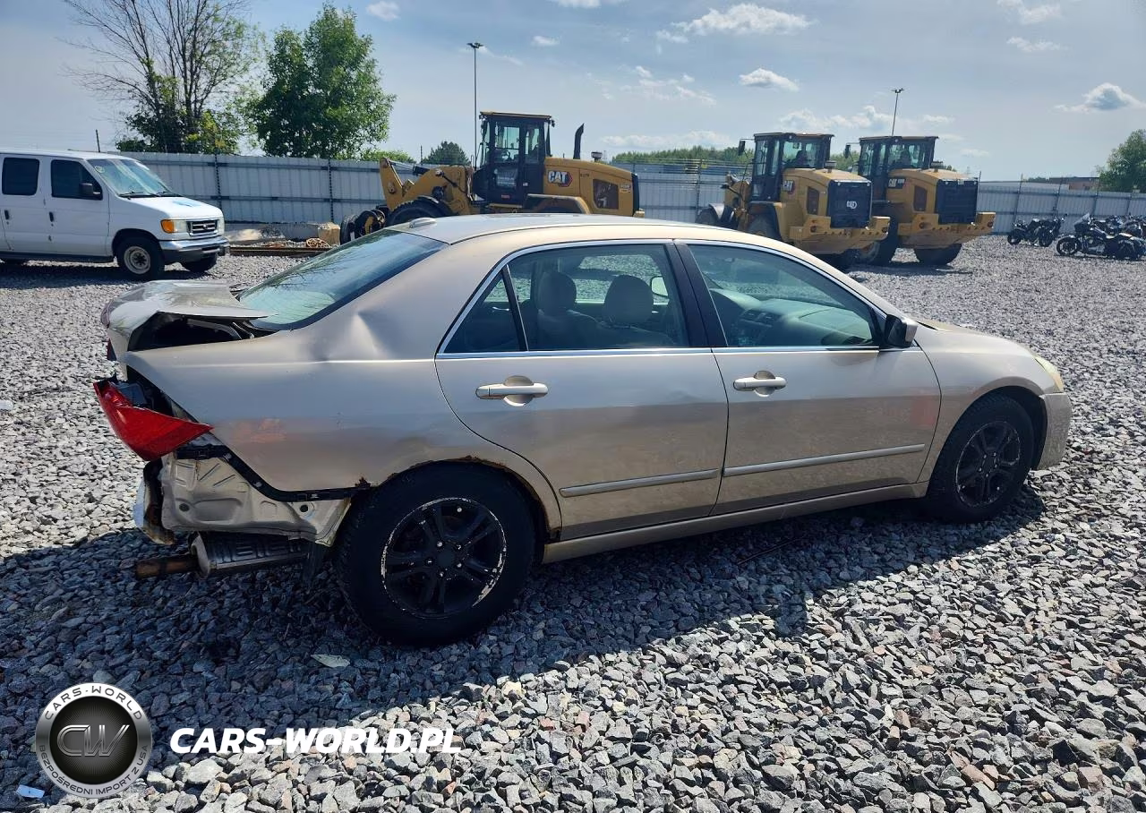 2007 Honda Accord Ex VIN:1HGCM55867A046371 - 3