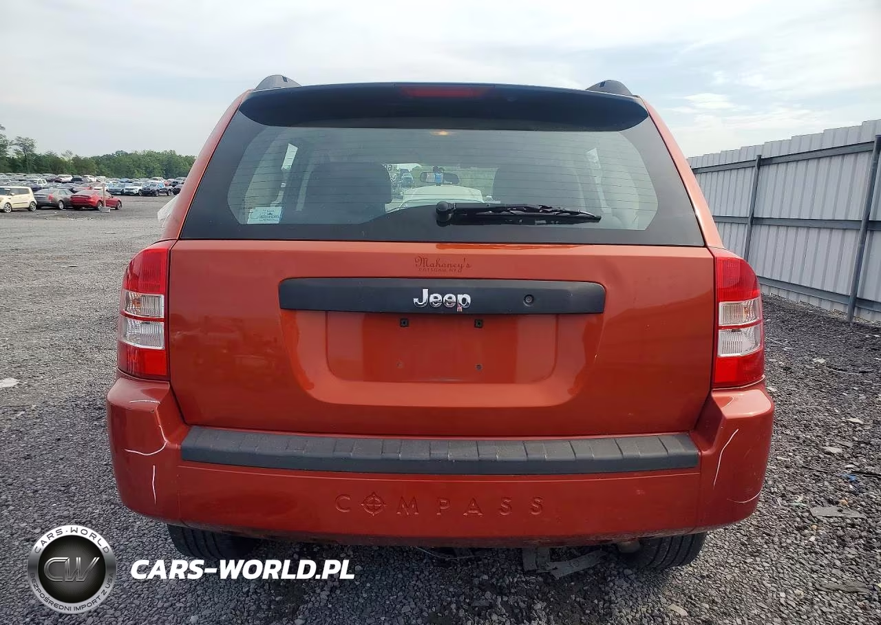 2008 Jeep Compass Sport VIN:1J8FT47W18D707897 - 6