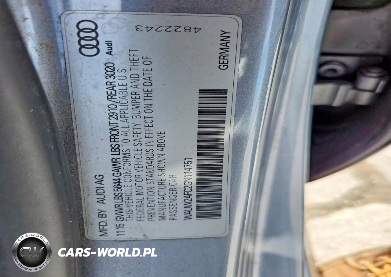 2016 Audi S7 Prestige VIN:WAUW2AFC2GN114751 - 13