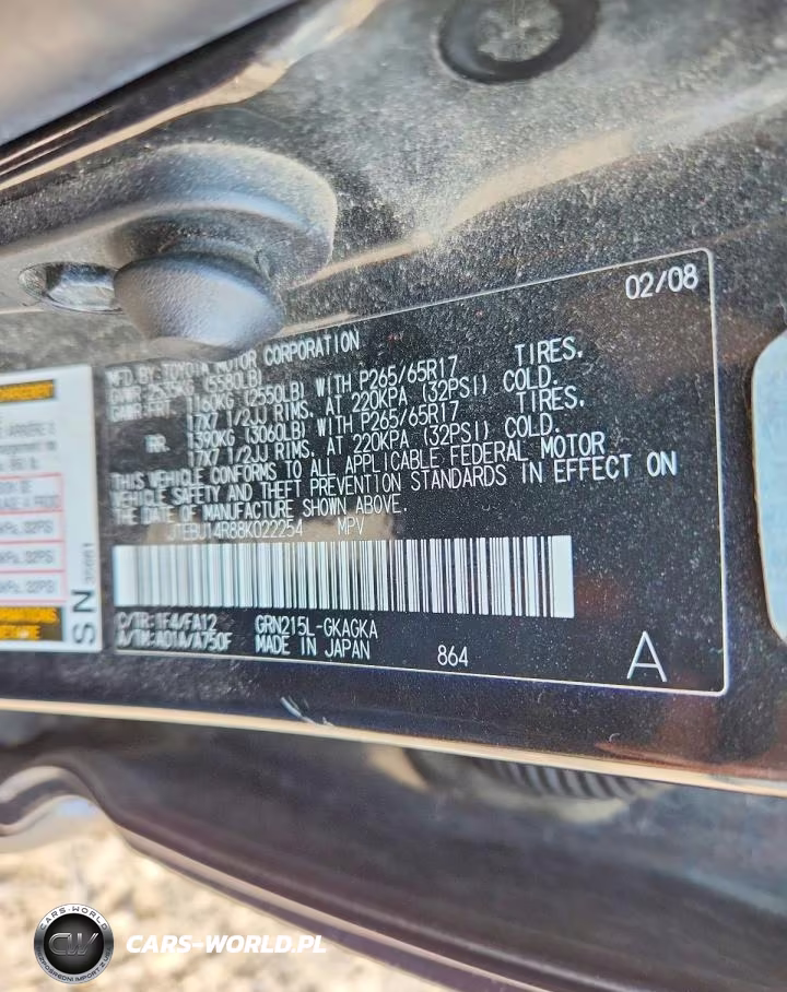 2008 Toyota 4Runner Sr5 VIN:JTEBU14R88K022254 - 13