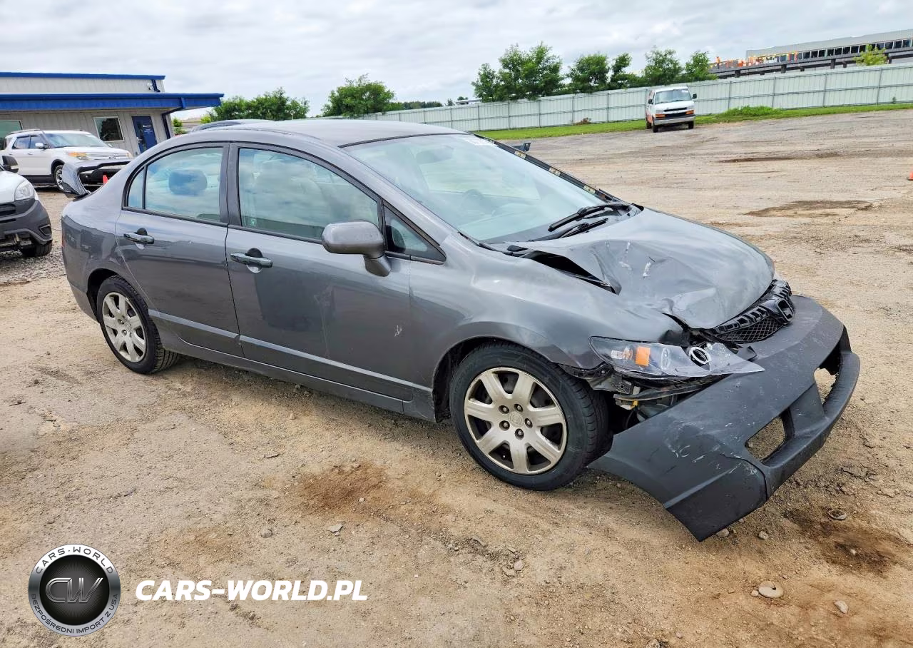2010 Honda Civic Lx VIN:2HGFA1F59AH308976 - 4