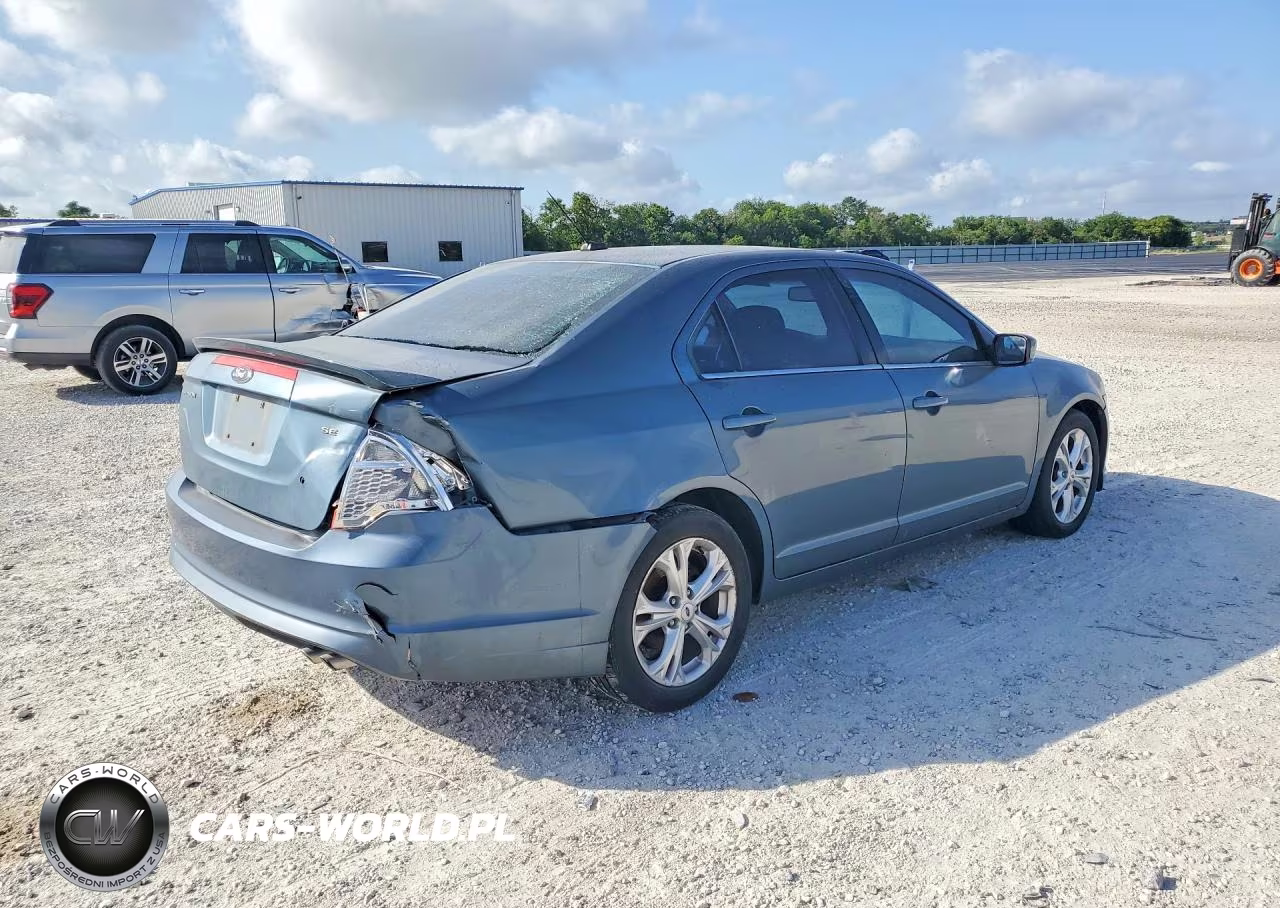 2012 Ford Fusion Se VIN:3FAHP0HA7CR395042 - 3