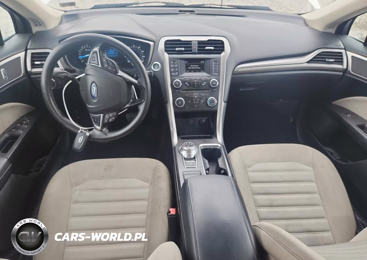 2017 Ford Fusion S VIN:3FA6P0G77HR358156 - 8