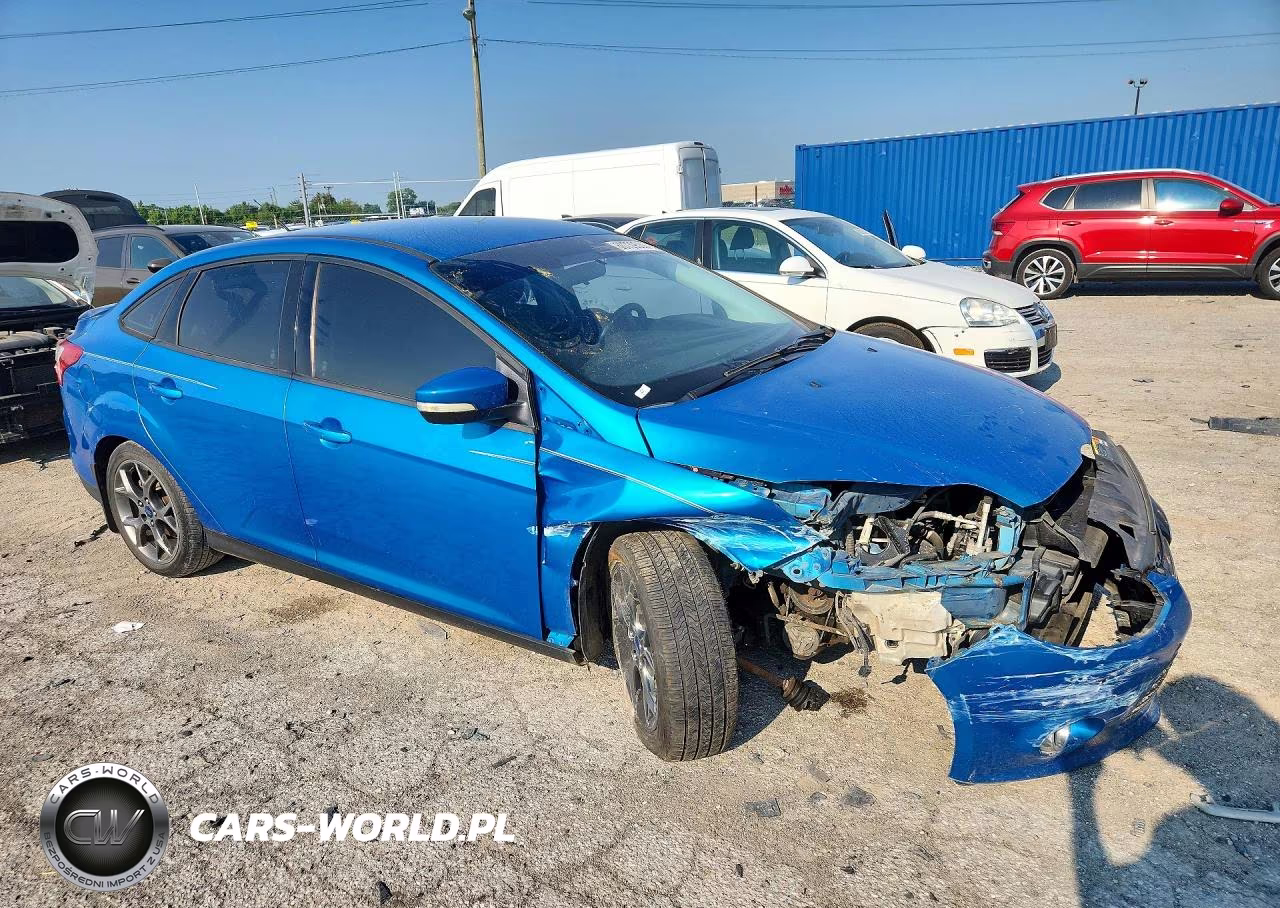 2014 Ford Focus Se VIN:1FADP3F28EL115206 - 4