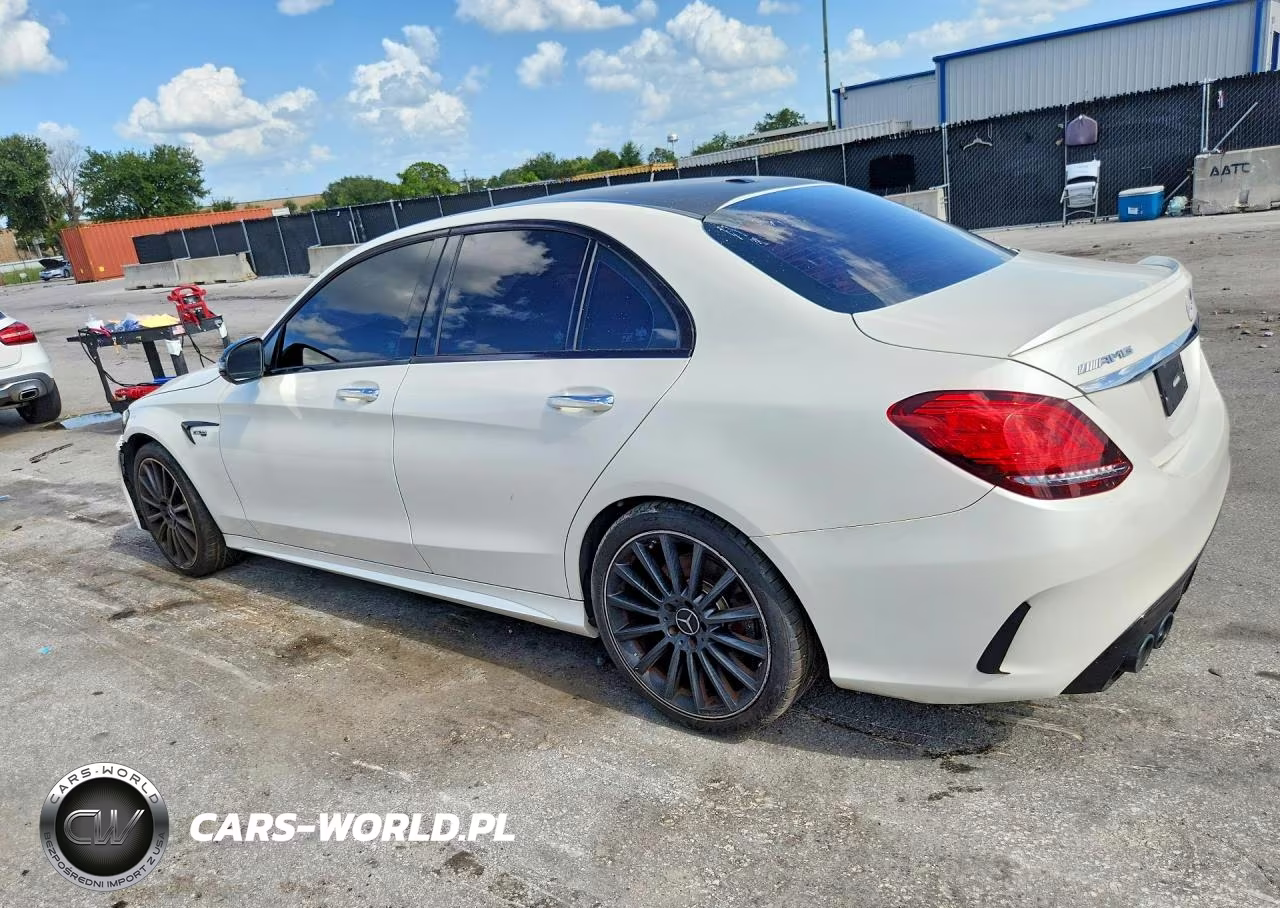 2019 Mercedes-Benz C 43 Amg VIN:55SWF6EB0KU318256 - 2