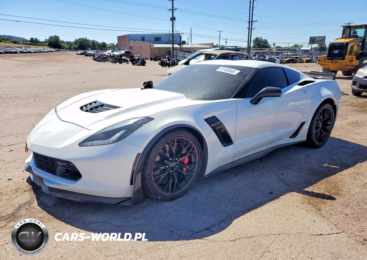 2017 Chevrolet Corvette Z06 3Lz VIN:1G1YT2D61H5601753 - 1
