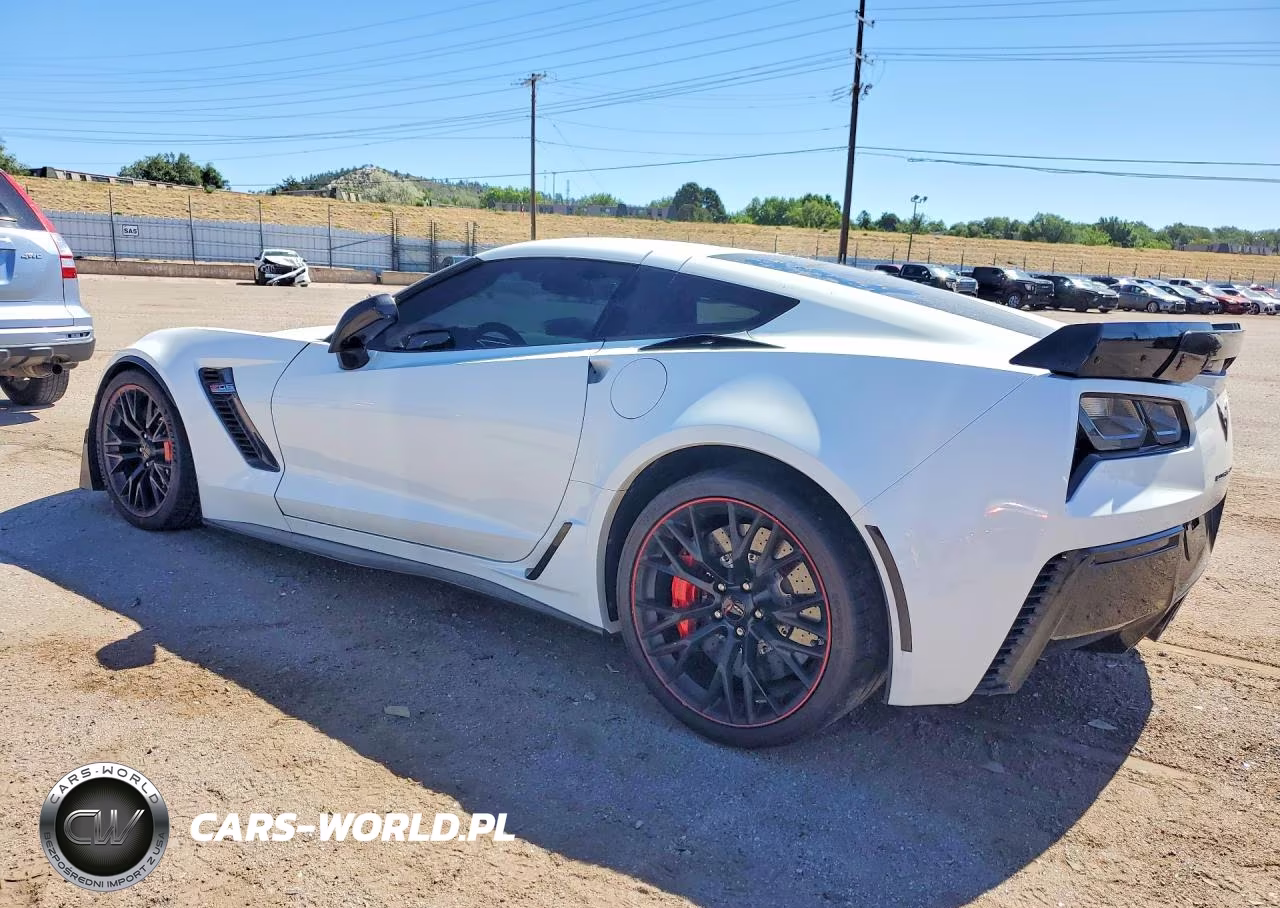 2017 Chevrolet Corvette Z06 3Lz VIN:1G1YT2D61H5601753 - 2
