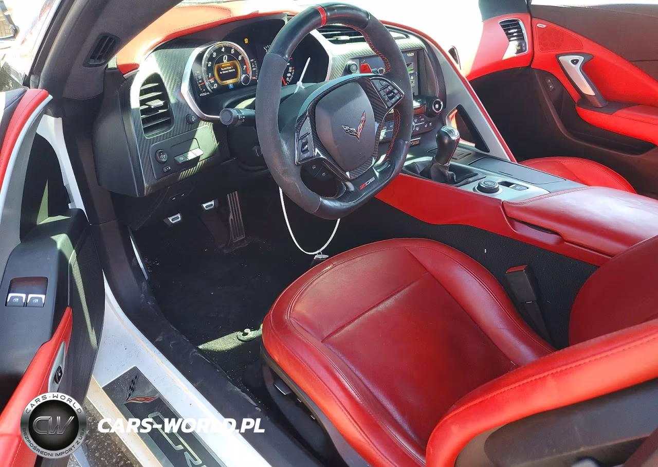 2017 Chevrolet Corvette Z06 3Lz VIN:1G1YT2D61H5601753 - 8