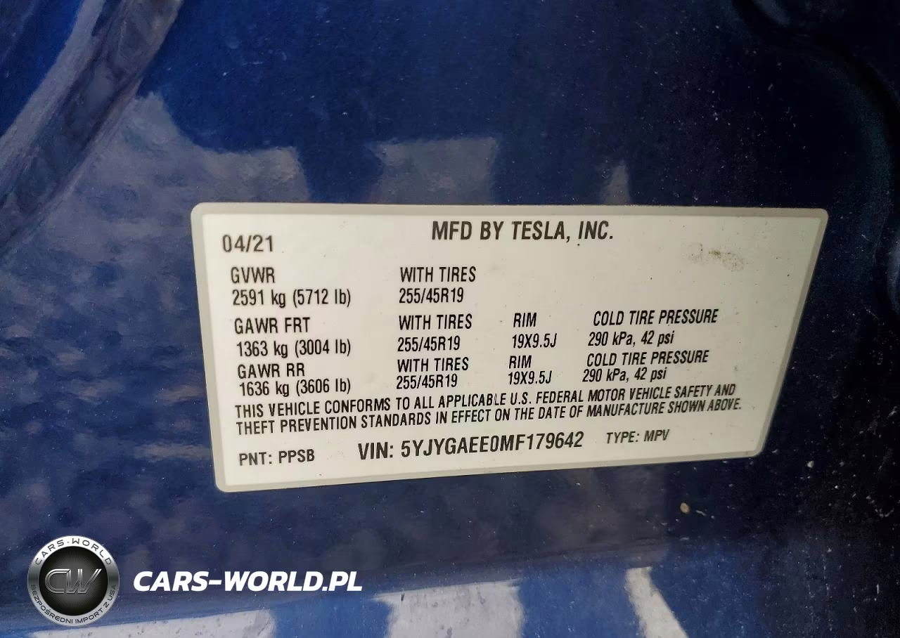 2021 Tesla Model Y VIN:5YJYGAEE0MF179642 - 13