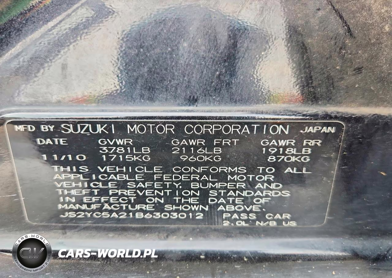 2011 Suzuki Sx4 Le VIN:JS2YC5A21B6303012 - 12