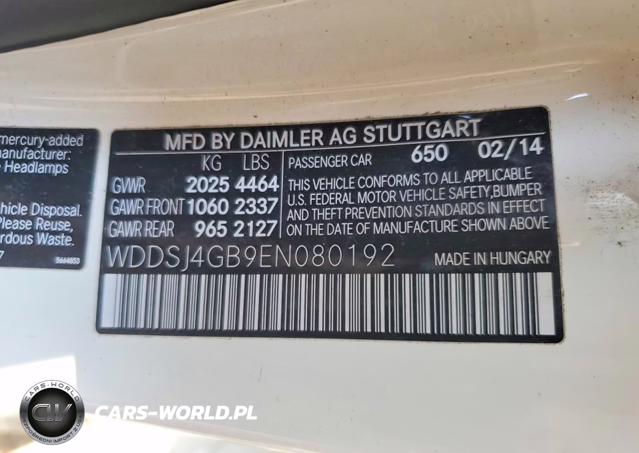 2014 Mercedes-Benz Cla 250 4Matic VIN:WDDSJ4GB9EN080192 - 12