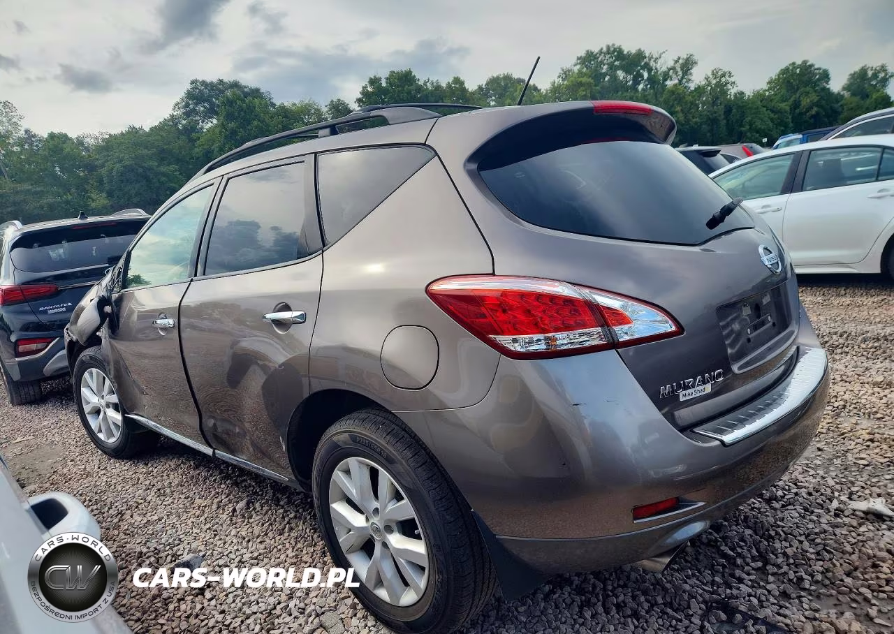 2011 Nissan Murano S VIN:JN8AZ1MU1BW055753 - 2