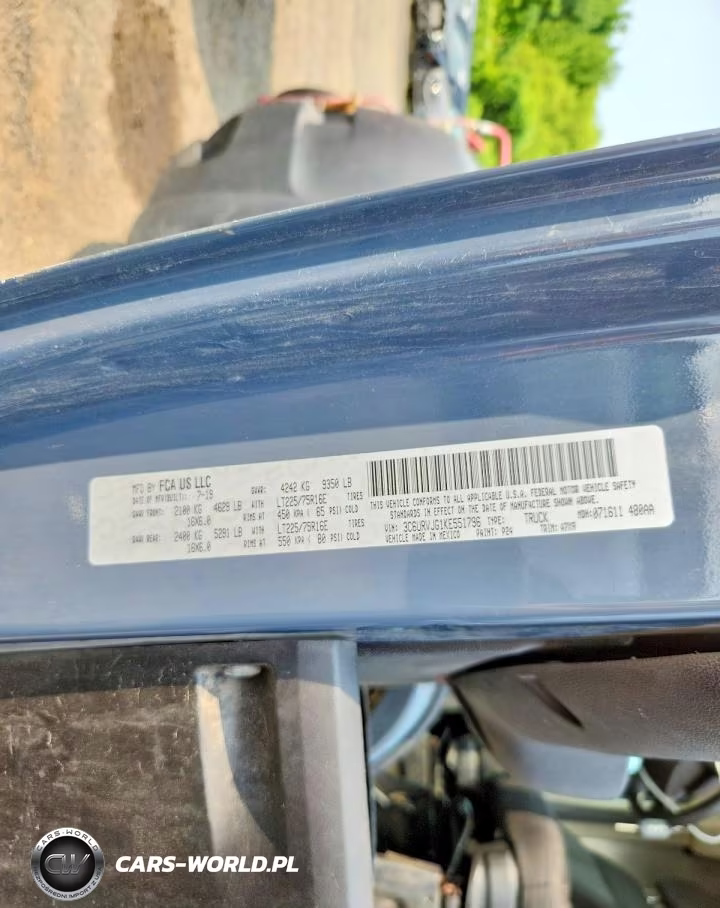 2019 Ram Promaster 3500 3500 High VIN:3C6URVJG1KE551796 - 13