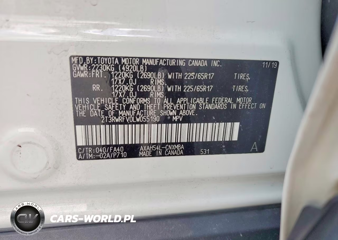 2020 Toyota Rav4 Hybrid Xle VIN:2T3RWRFV0LW055190 - 13