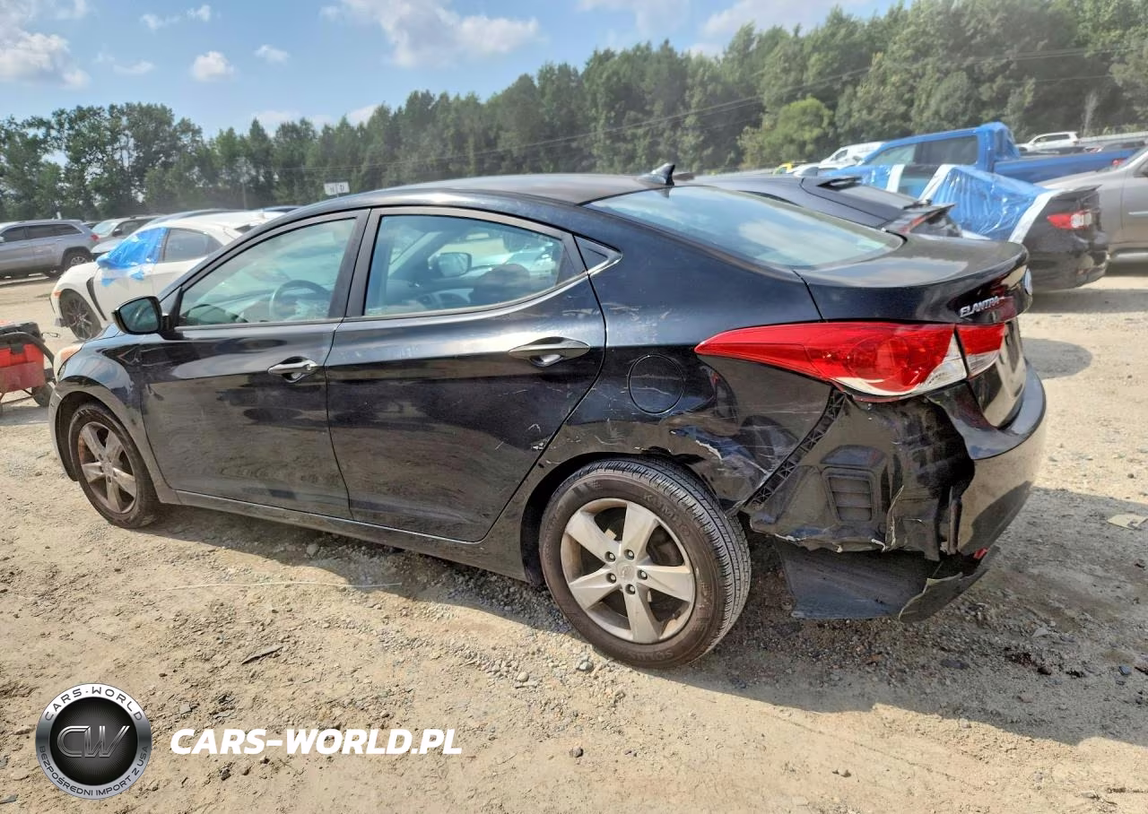 2013 Hyundai Elantra Gls VIN:KMHDH4AE8DU611917 - 2