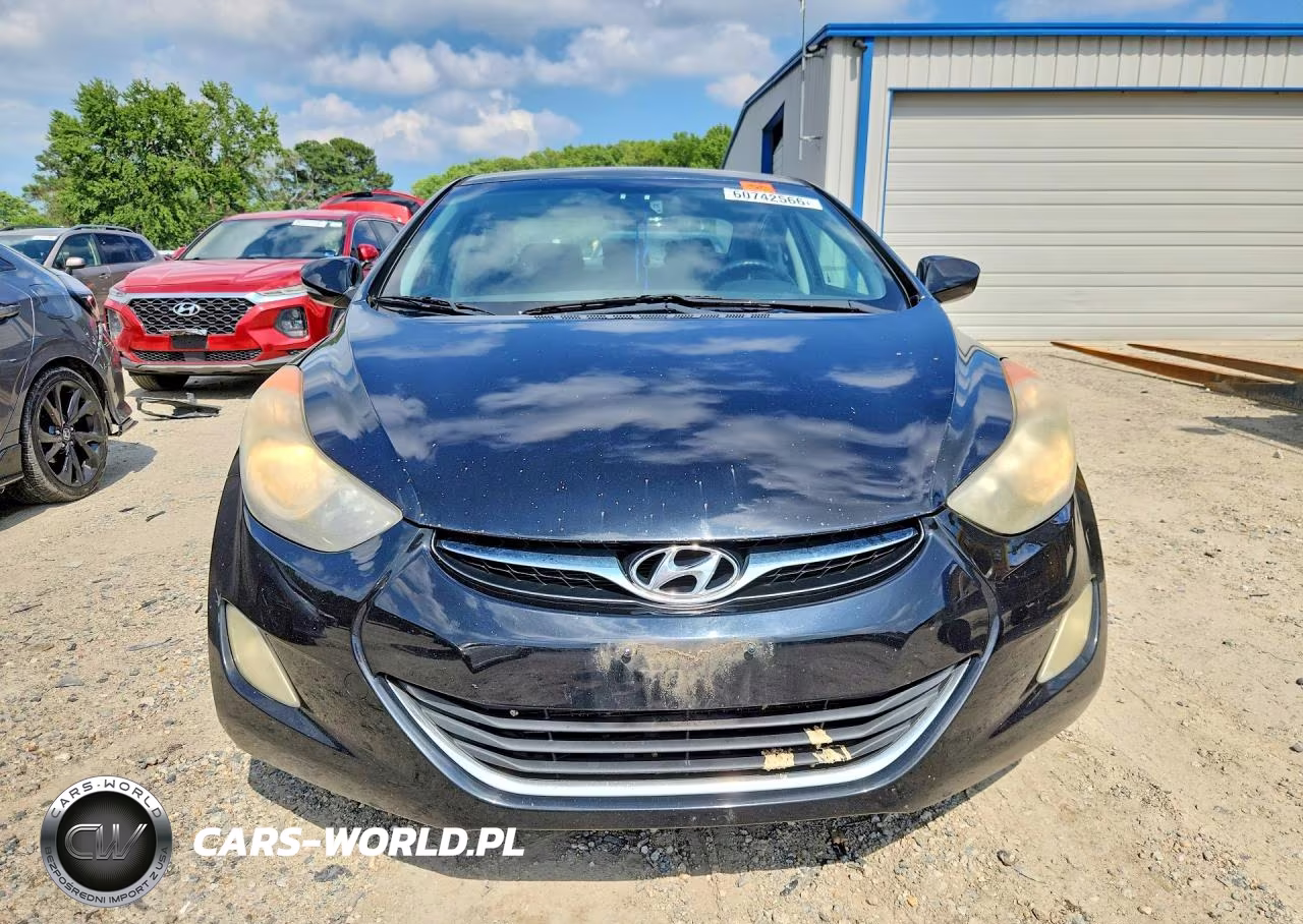 2013 Hyundai Elantra Gls VIN:KMHDH4AE8DU611917 - 5
