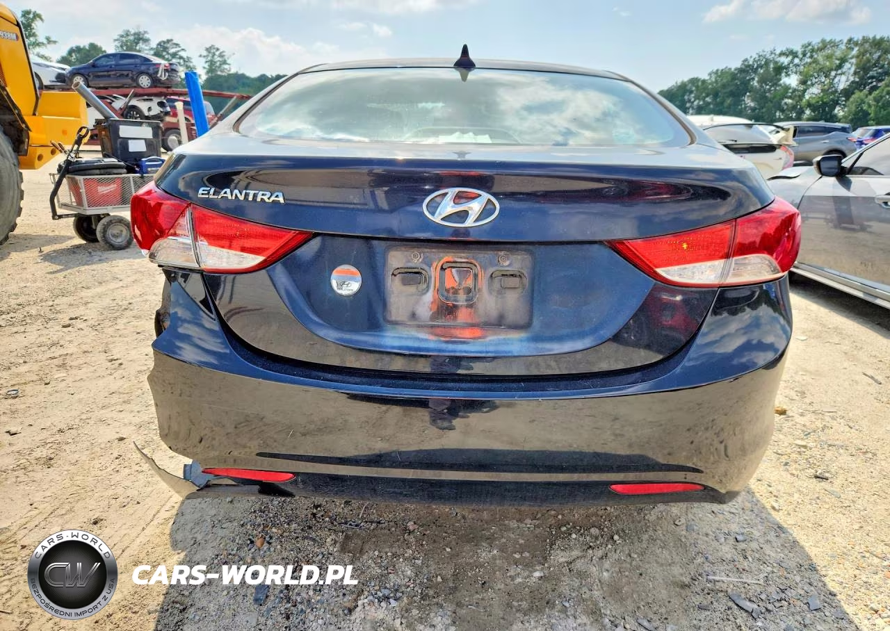 2013 Hyundai Elantra Gls VIN:KMHDH4AE8DU611917 - 6