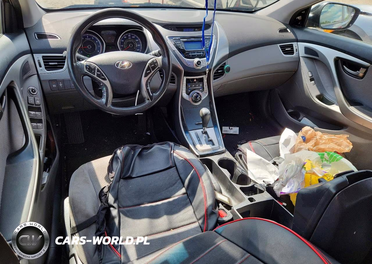 2013 Hyundai Elantra Gls VIN:KMHDH4AE8DU611917 - 8