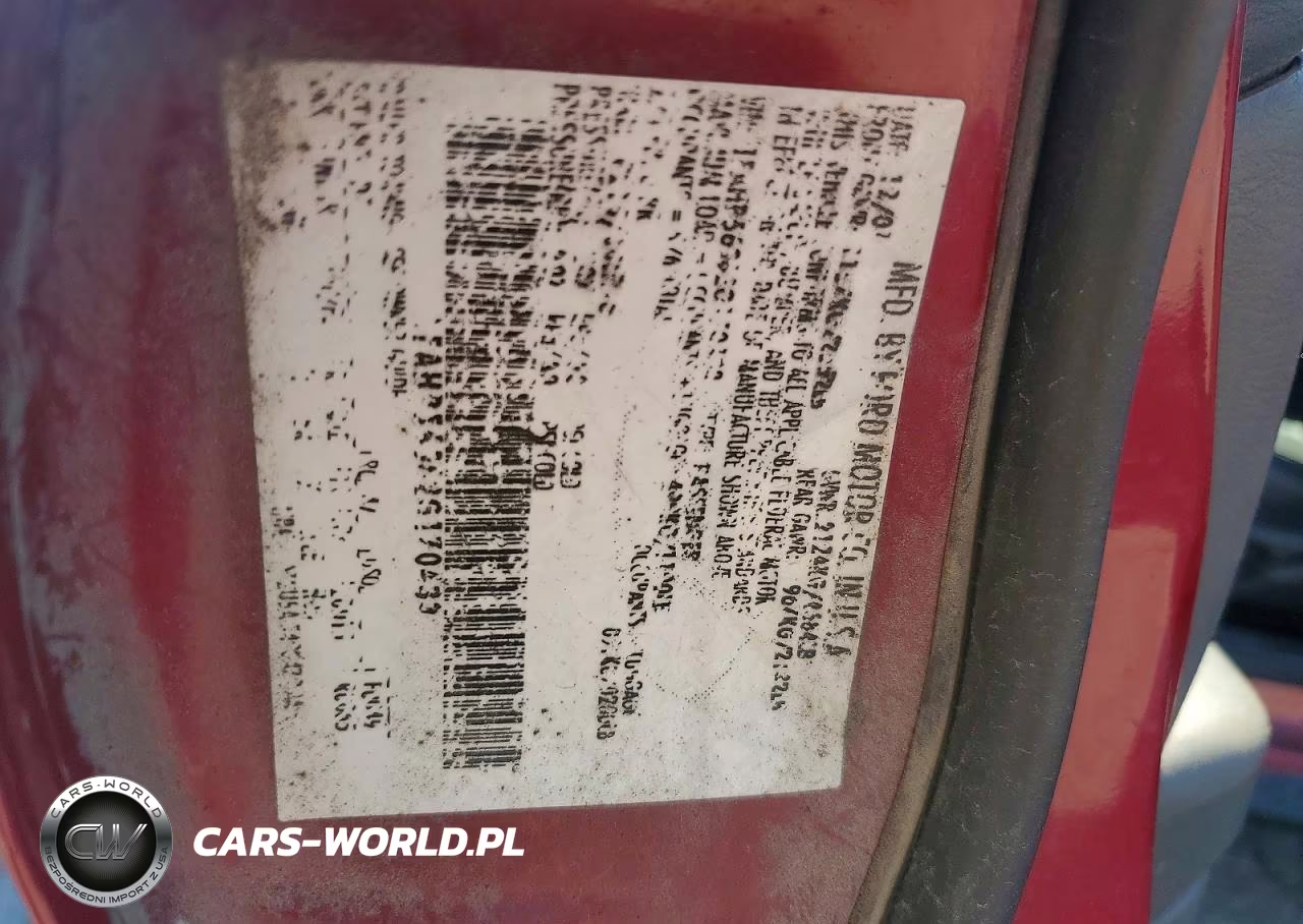 2002 Ford Taurus Sel VIN:1FAHP56S62G170433 - 12